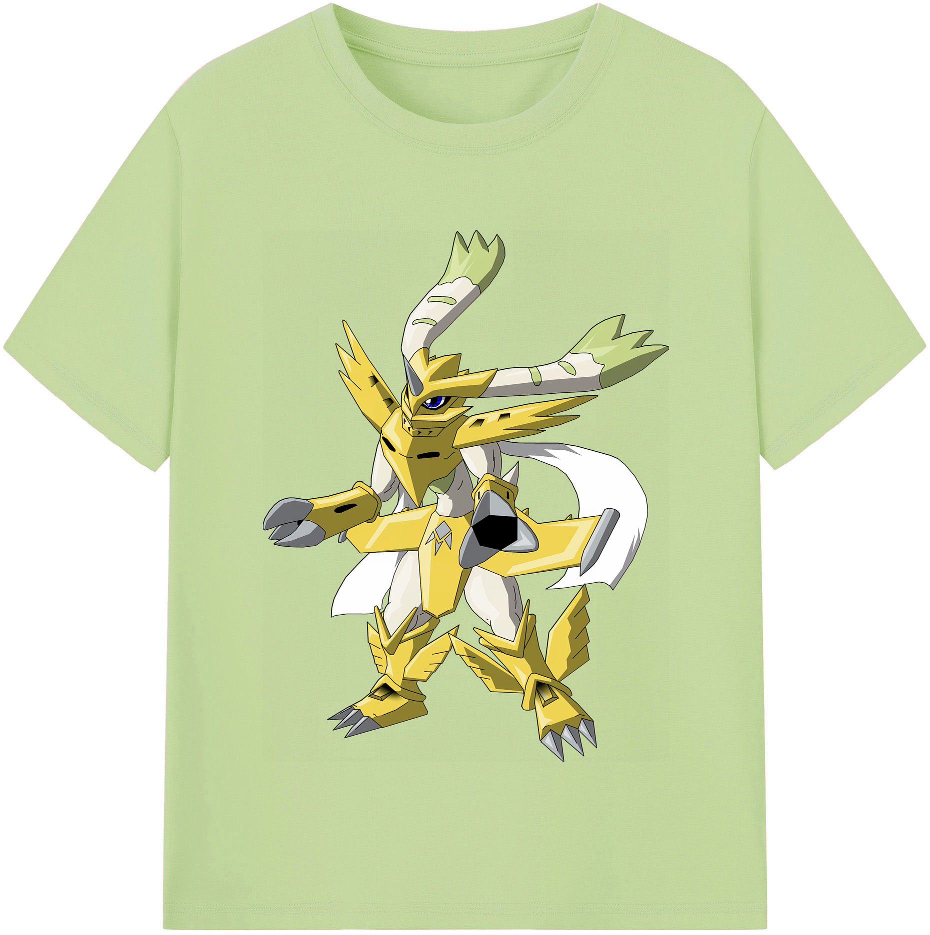 （画像用） Digimon デジタルモンスター/デジモン 綿100％半袖Tシャツ（フロントプリント）